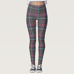 Classic Plaid Pattern Leggings