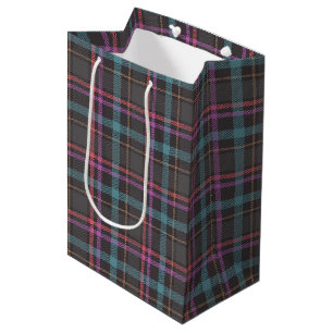 Classic Plaid Pattern Medium Gift Bag