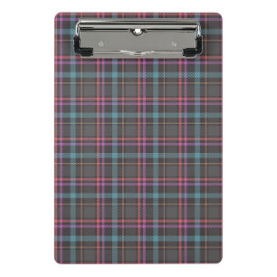 Classic Plaid Pattern Mini Clipboard