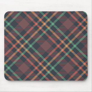 Classic Plaid Pattern Mouse Pad