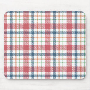 Classic Plaid Pattern Mouse Pad