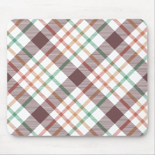 Classic Plaid Pattern Mouse Pad