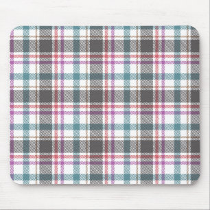 Classic Plaid Pattern Mouse Pad