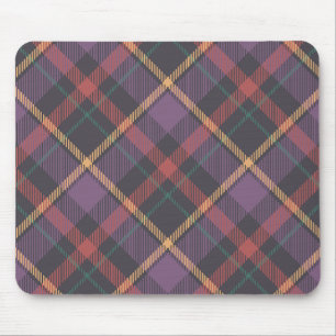 Classic Plaid Pattern Mouse Pad