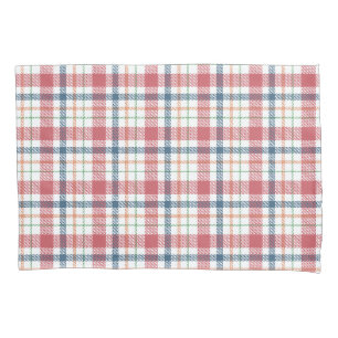 Classic Plaid Pattern Pillowcase