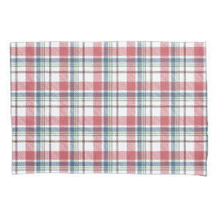 Classic Plaid Pattern Pillowcase