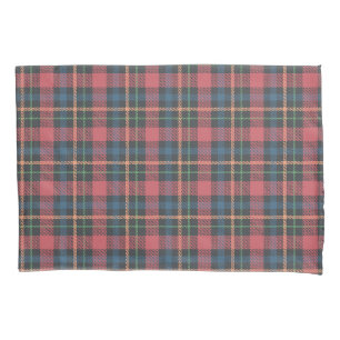Classic Plaid Pattern Pillowcase