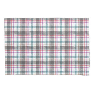 Classic Plaid Pattern Pillowcase