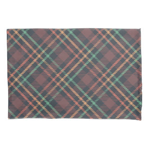 Classic Plaid Pattern Pillowcase