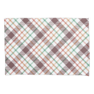 Classic Plaid Pattern Pillowcase