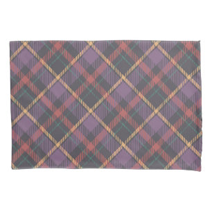 Classic Plaid Pattern Pillowcase