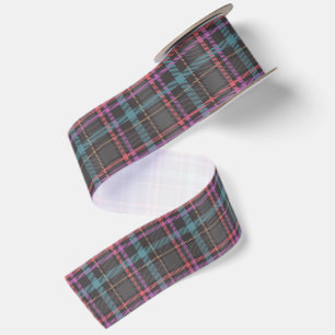 Classic Plaid Pattern Satin Ribbon