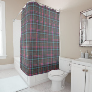 Classic Plaid Pattern Shower Curtain