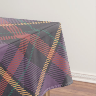 Classic Plaid Pattern Tablecloth