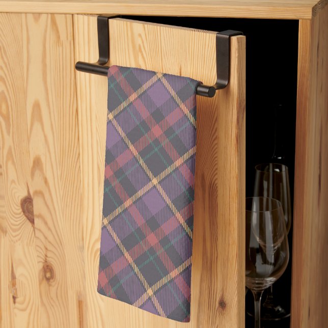 Classic Plaid Pattern Tea Towel (Thirds Fold)