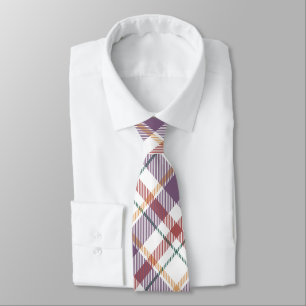 Classic Plaid Pattern Tie