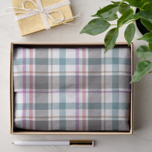 Classic Plaid Pattern Tissue Paper