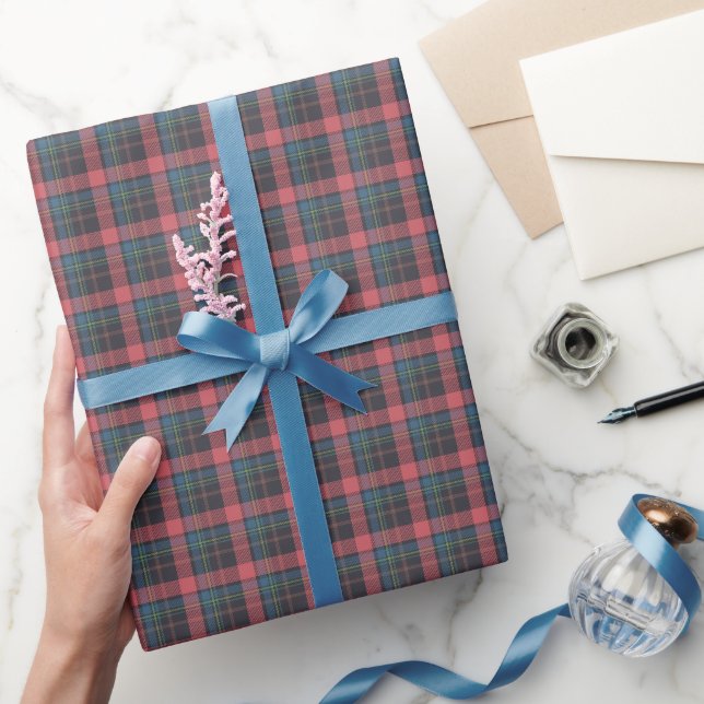 Classic Plaid Pattern Wrapping Paper (Gifting)