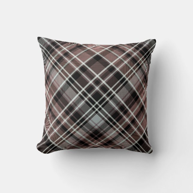 Classic Plaid Tartan  Cushion (Front)