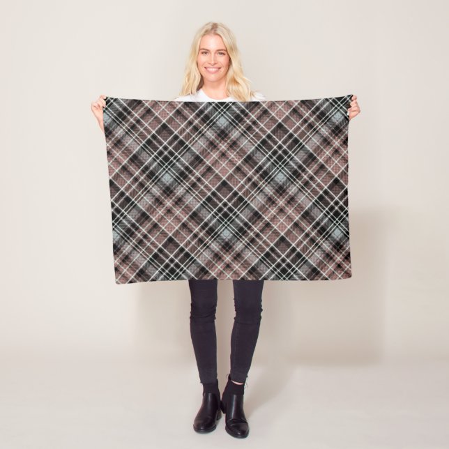 Classic Plaid Tartan  Fleece Blanket (In Situ)