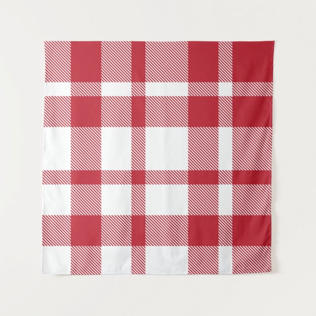 Classic Plaid Tartan Seamless Pattern. apparel, ar Tapestry (Front)