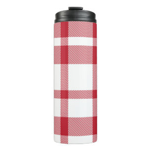 Classic Plaid Tartan Seamless Pattern. apparel, ar Thermal Tumbler