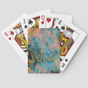 Classic Playing Cards Abstract Design