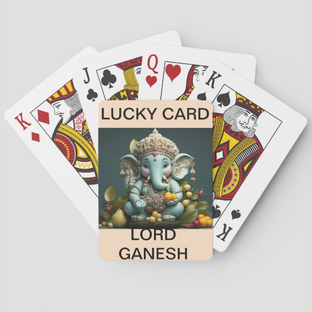 Classic Playing Cards BELIVE IN GOD (Back)