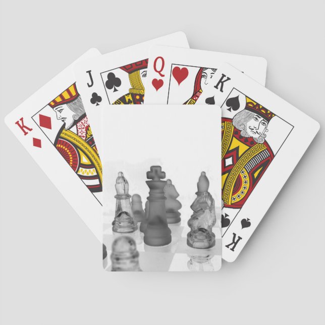 Classic Playing Cards Chess. (Back)