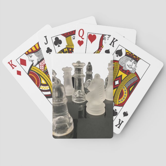 Classic Playing Cards Chess. (Back)