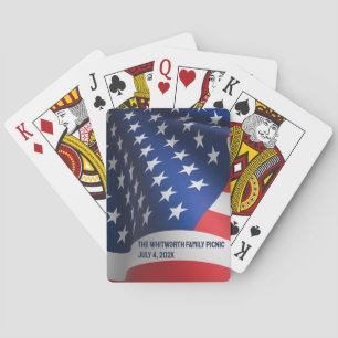Classic Playing Cards July 4 Picnic