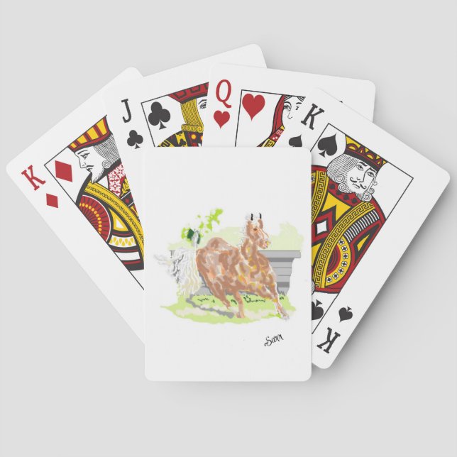 Classic Playing Cards : Palomino (Back)
