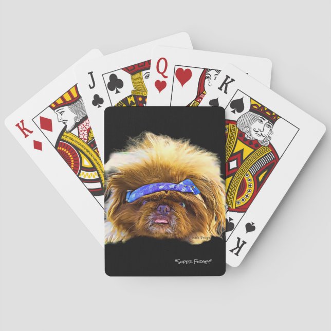 Classic Playing Cards  Pekingese (Back)