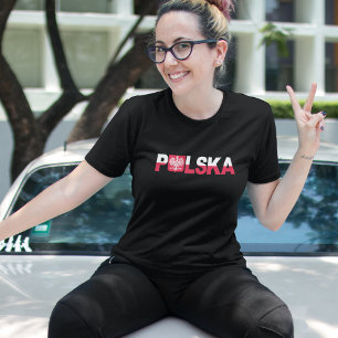 Classic Polska Polish Flag Eagle National  T-Shirt