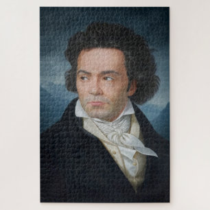 Classic Portrait of Beethoven Jigsaw Puzzle