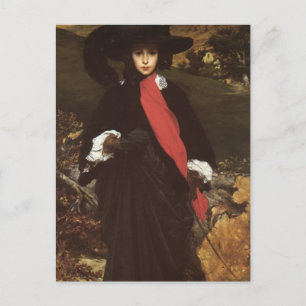 Classic portrait postcard