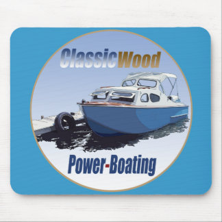 Classic Power-Boating Mouse Pad