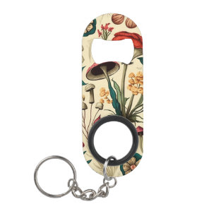 Classic Premium Mushroom and Flower Design