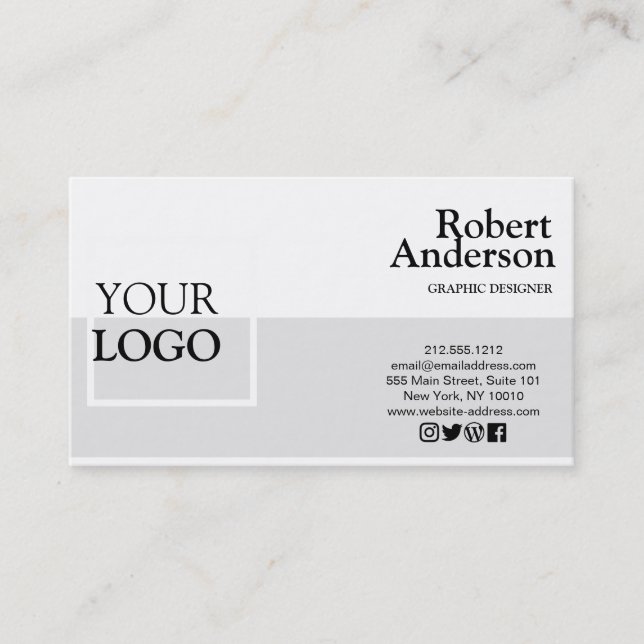 Classic Premium Pearl Standard Business Card (Front)