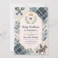 Classic Preppy Charm 1st Birthday