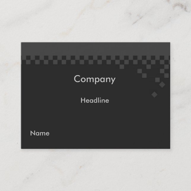 Classic Professional Profile Card (Front)