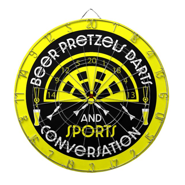 Classic Pub Darts Dartboard (Front)