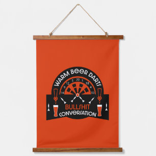Classic Pub Darts Hanging Tapestry