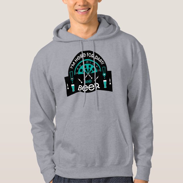 Classic Pub Darts Hoodie (Front)