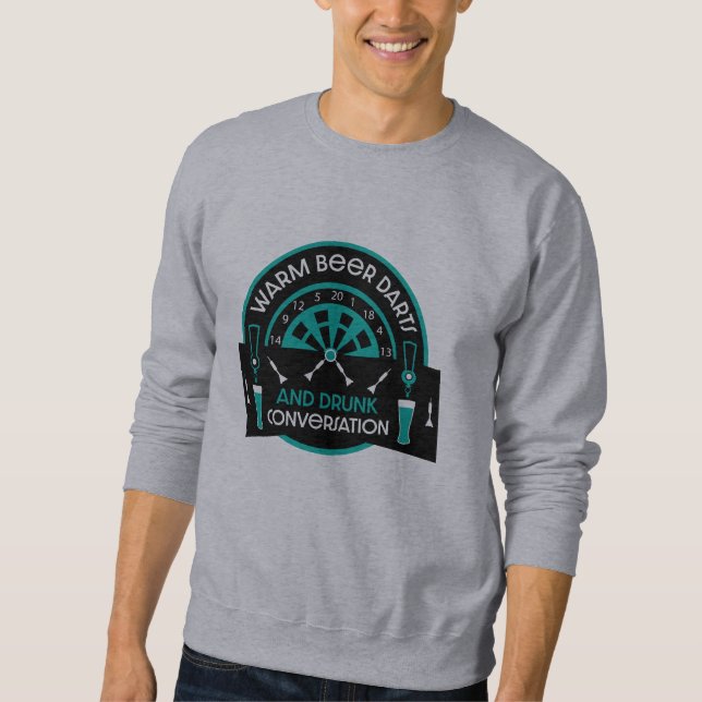 Classic Pub Darts Sweatshirt (Front)