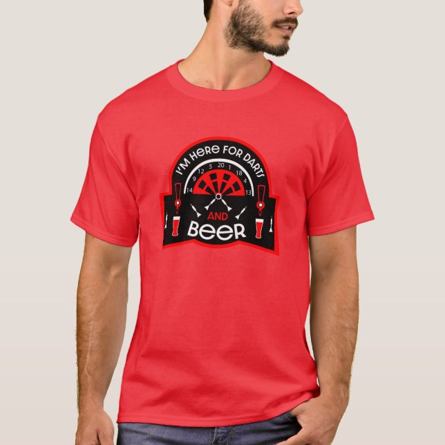 Classic Pub Darts T-Shirt (Front)