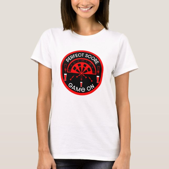 Classic Pub Darts T-Shirt (Front)