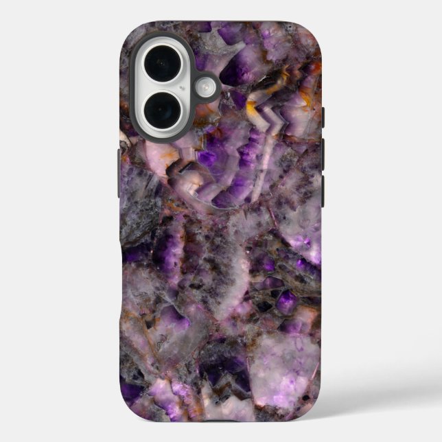 Classic purple granite purple stone purple marble Case-Mate iPhone case (Back)