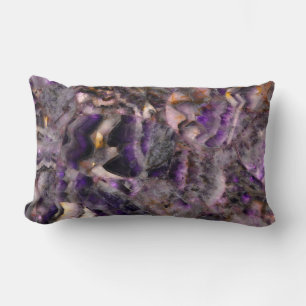 Classic purple granite purple stone purple marble lumbar cushion