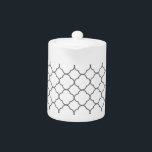 Classic Quatrefoil Pattern<br><div class="desc">Simple quatrefoil pattern in black and white.</div>